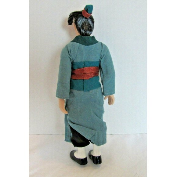 Disney Deagostini Figurines Mulan & Fa Zhou RARE Porcelain Warrior & Girl Dolls - Picture 4 of 16